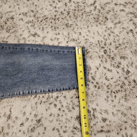 Eloquii Size 24V (Viola Fit) Stretch Denim Jeans High Rise Med Wash Tapered Leg - Picture 10 of 11